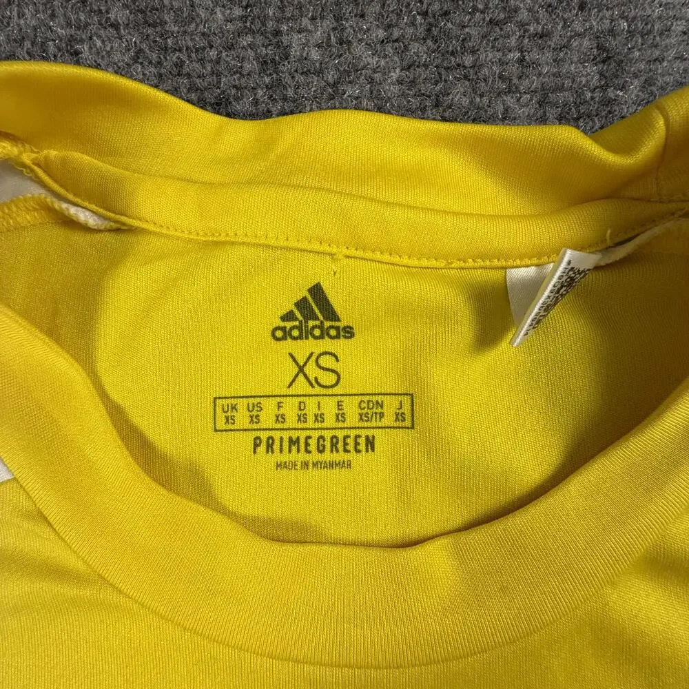 Adidas‎ Yellow Soccer Number 36Jersey Size XS #1468